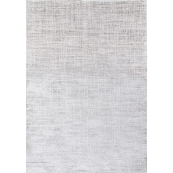Momeni Cannes Machine Made Tencel Grey Area Rug - 2' x 3'