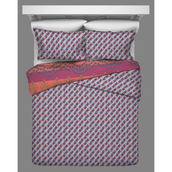 Shop Boho Boutique Nadia 3 Piece Reversible Comforter Set Free