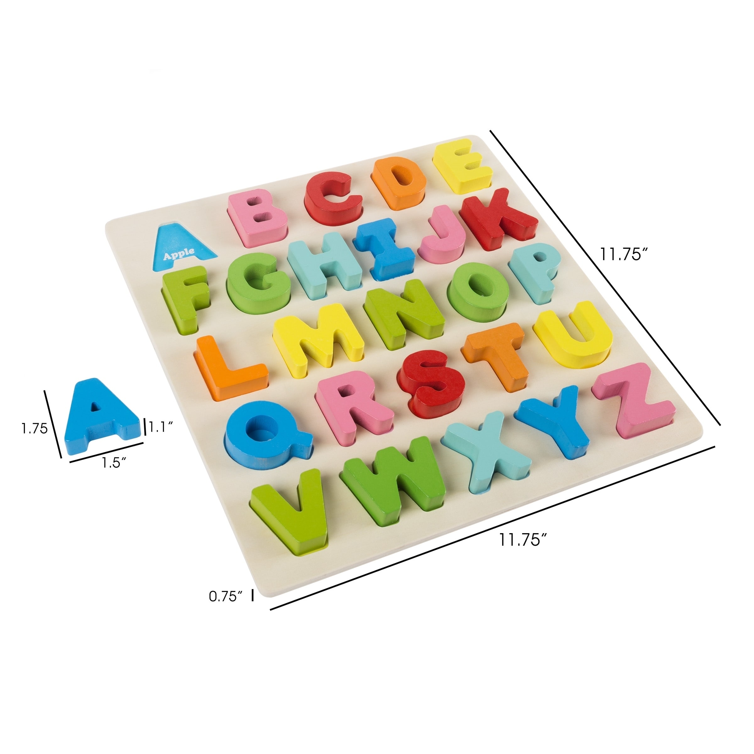 alphabet puzzle board