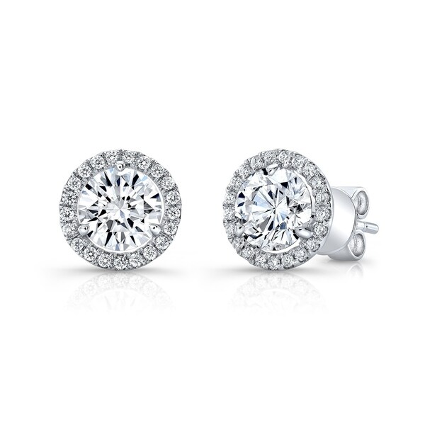 Prism Jewel 0.38Ct Cognac Diamond Surrounded White Diamond Engagement Ring