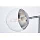 preview thumbnail 13 of 13, 1-Light Floor Lamp with Clear Glass