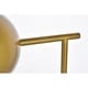 preview thumbnail 4 of 13, 1-Light Floor Lamp with Clear Glass