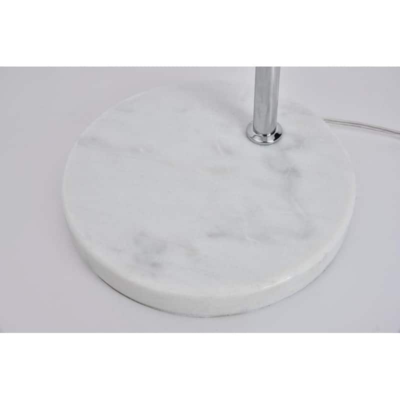 1-Light Floor Lamp with Clear Glass