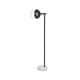 preview thumbnail 7 of 13, 1-Light Floor Lamp with Clear Glass