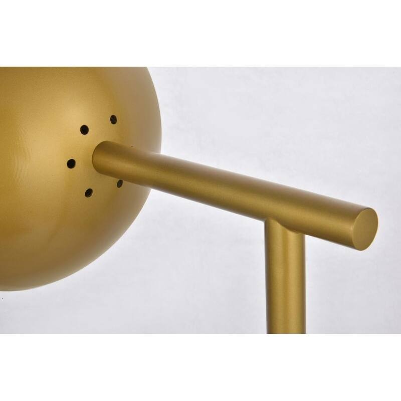1-Light Floor Lamp with Frosted White Glass