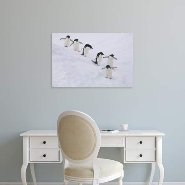 Easy Art Prints Hugh Rose's 'Adelie Penguins' Premium Canvas Art - Bed ...