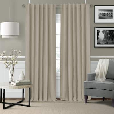 Elrene Leila Matelasse Blackout Window Curtain