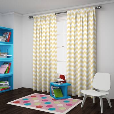 Buy Yellow Chevron Curtains Drapes Online At Overstock Our