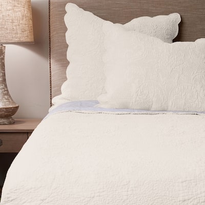 Off White Linen Quilts Coverlets Find Great Bedding Deals