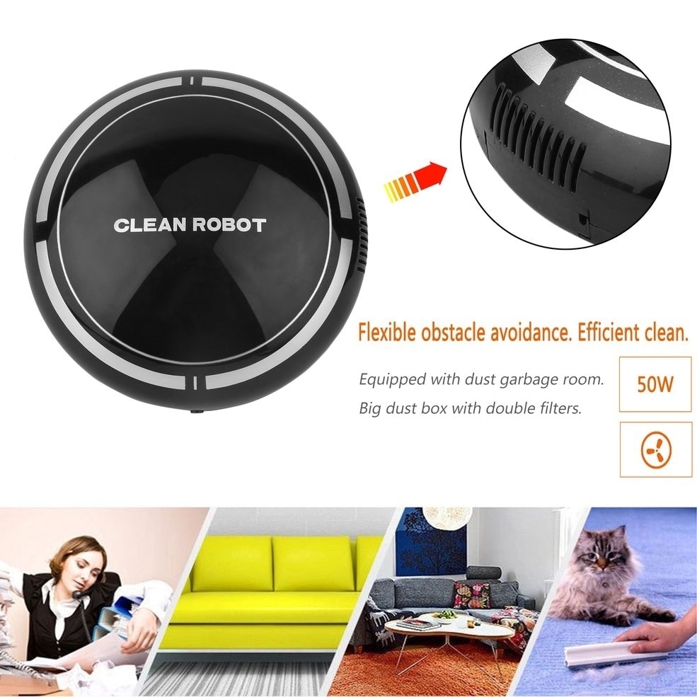 round robot vacuum cleaner