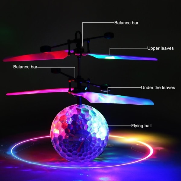 led flying ball