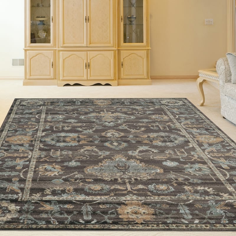 Admire Home Living Corina Traditional Oriental Vintage Area Rug