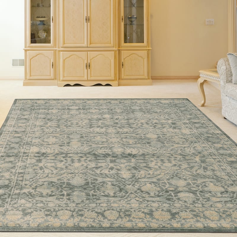 Admire Home Living Corina Traditional Oriental Distressed Vintage Pattern Area Rug