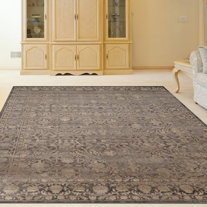 Admire Home Living Corina Traditional Oriental Distressed Vintage Pattern Area Rug