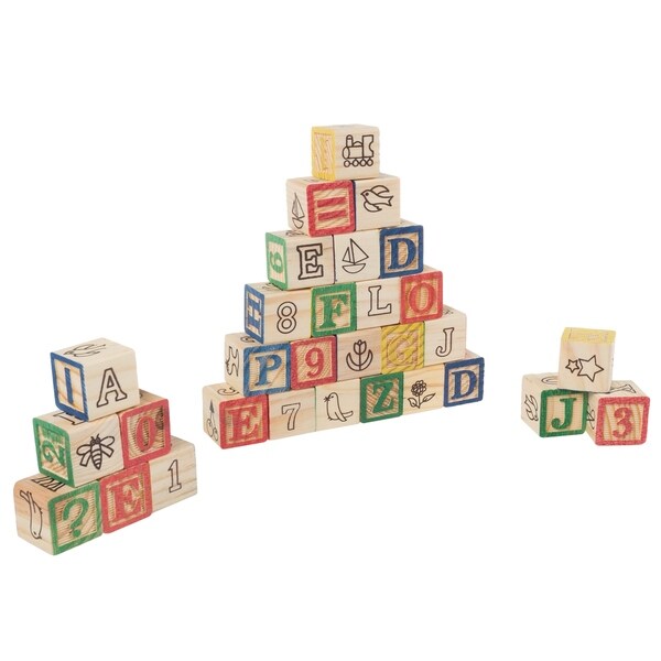 wooden learning blocks