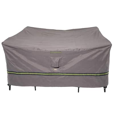 Duck Covers Soteria RainProof Square Patio Table with Chairs Cover