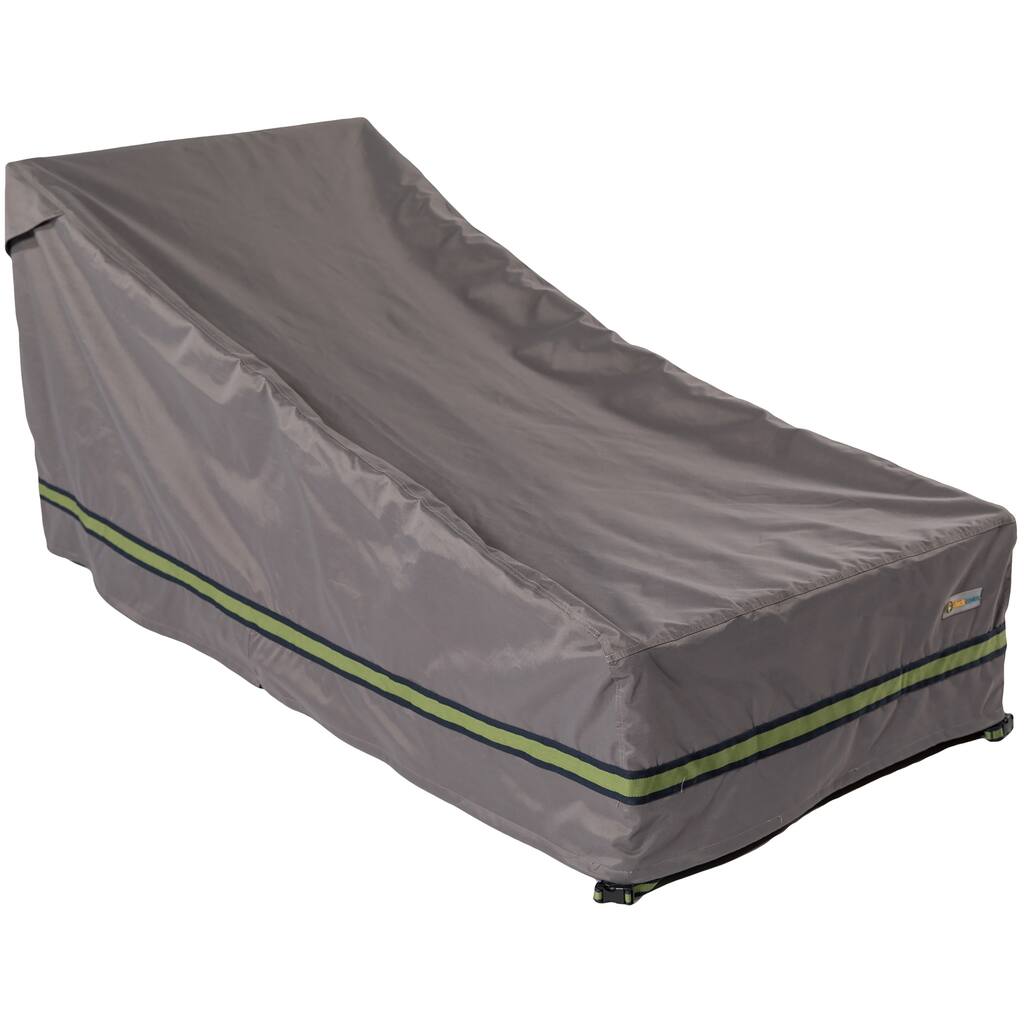 DUCKCOVERS Soteria Waterproof Outdoor Chaise Lounge Cover