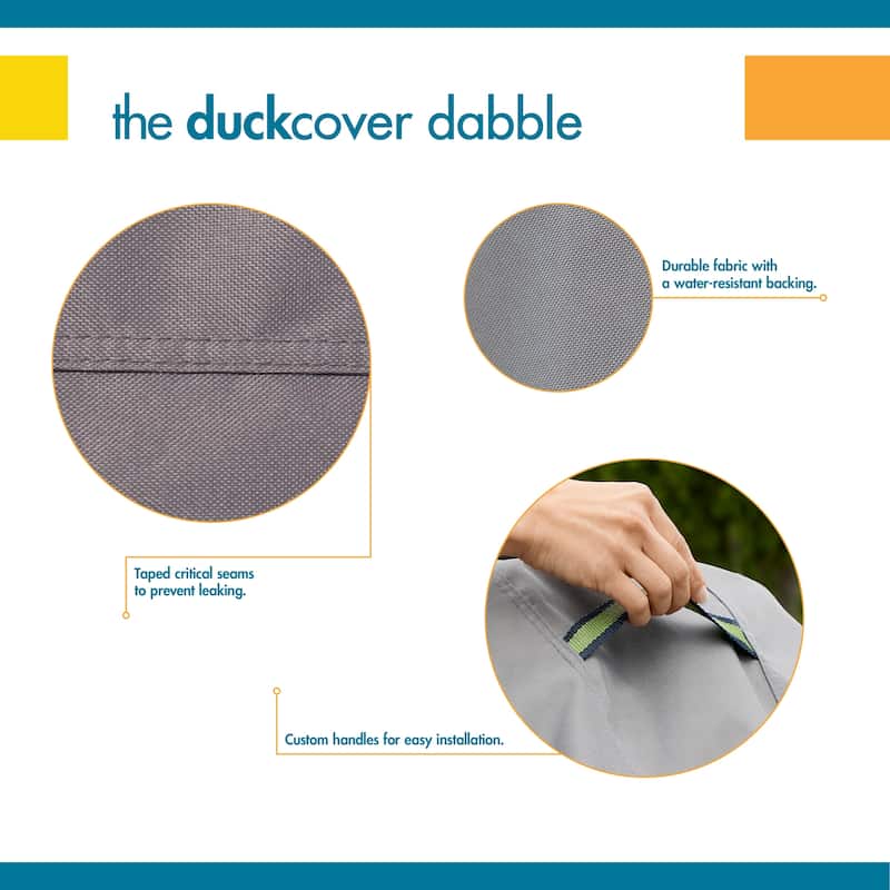 Duck Covers Soteria RainProof Patio Loveseat Cover