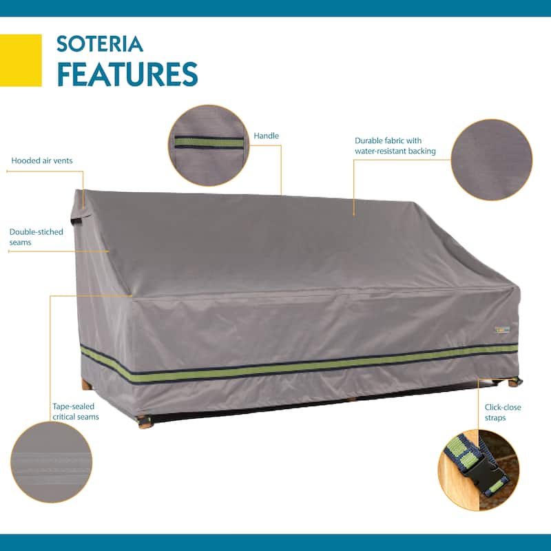 Duck Covers Soteria RainProof Patio Loveseat Cover