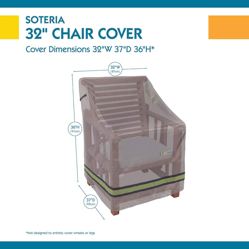 Duck Covers Soteria RainProof Patio Chair Cover - 32"w x 37"d x 36"h