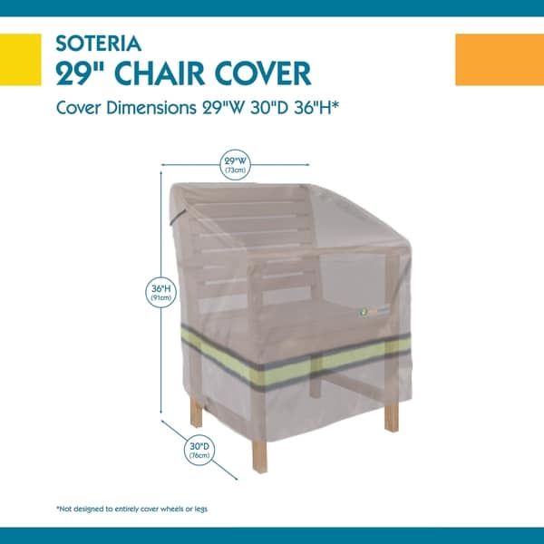 Duck Covers Soteria RainProof Patio Chair Cover