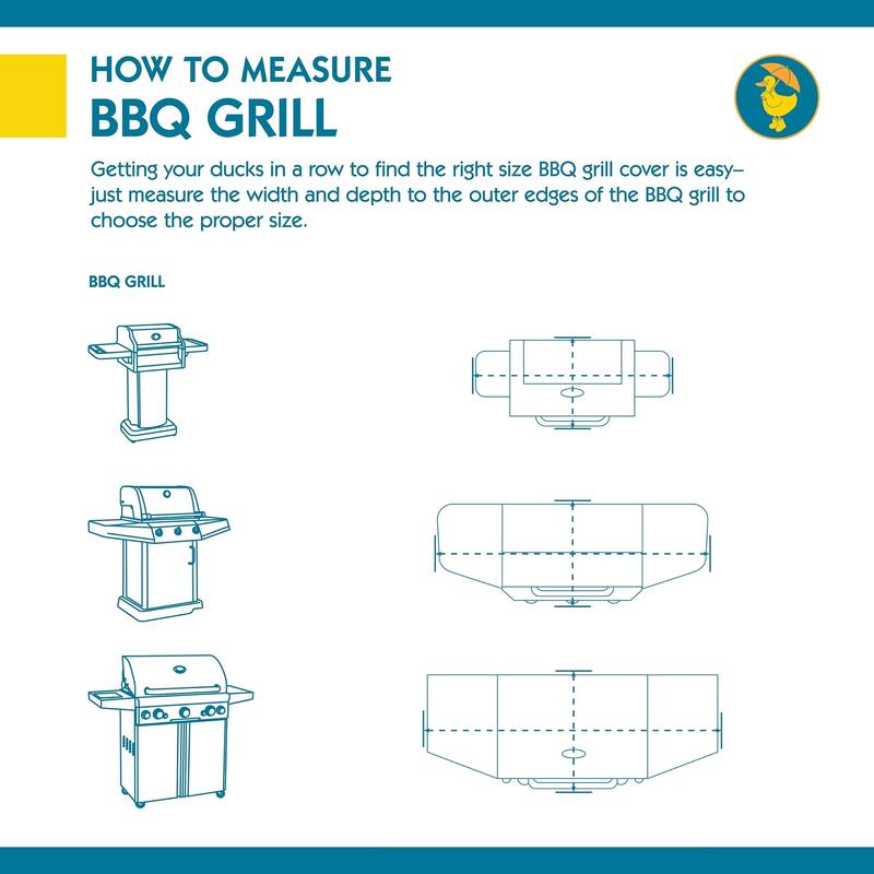 Duck Covers Soteria RainProof Grill Cover