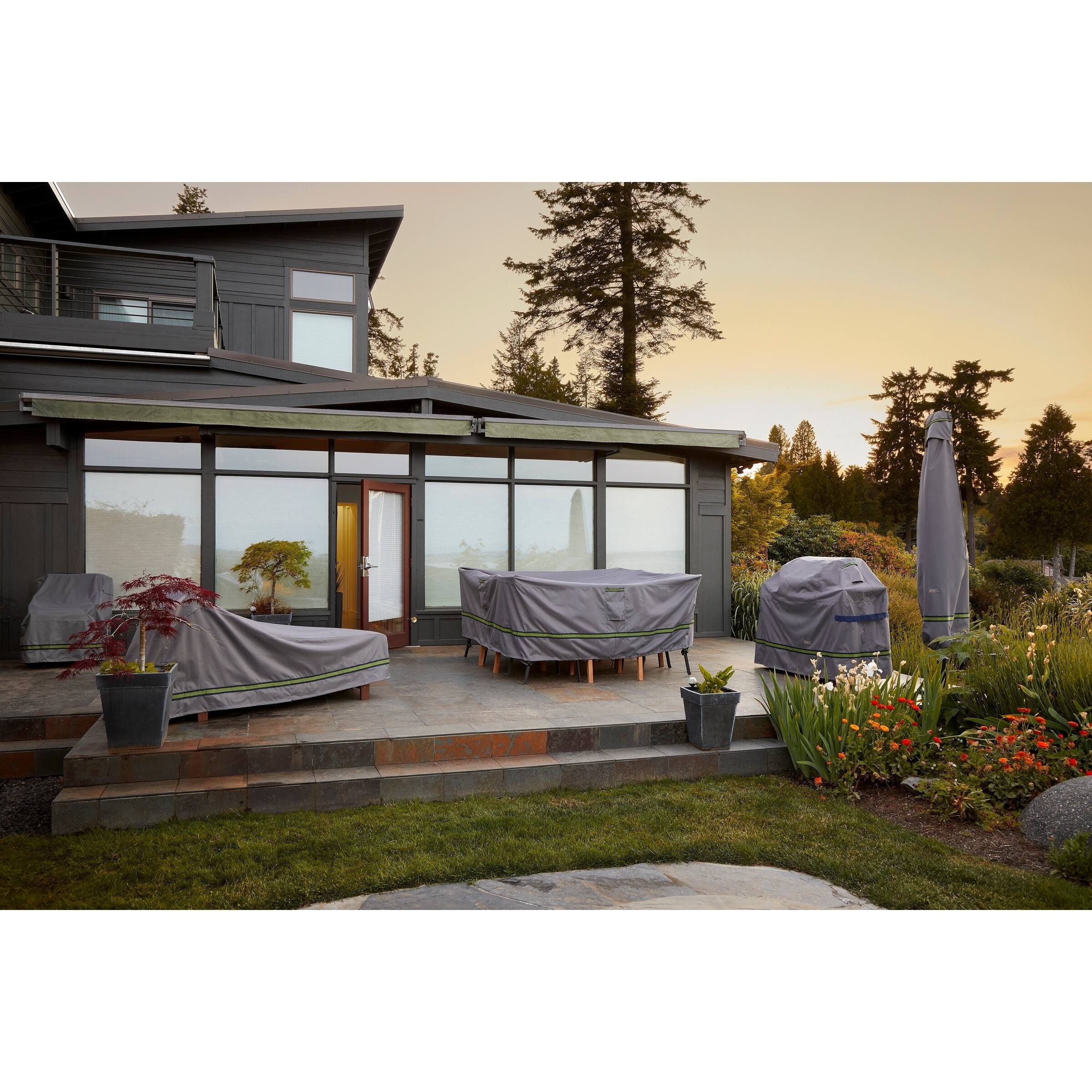 Duck Covers Soteria RainProof Round Fire Pit Cover On Sale Bed Bath