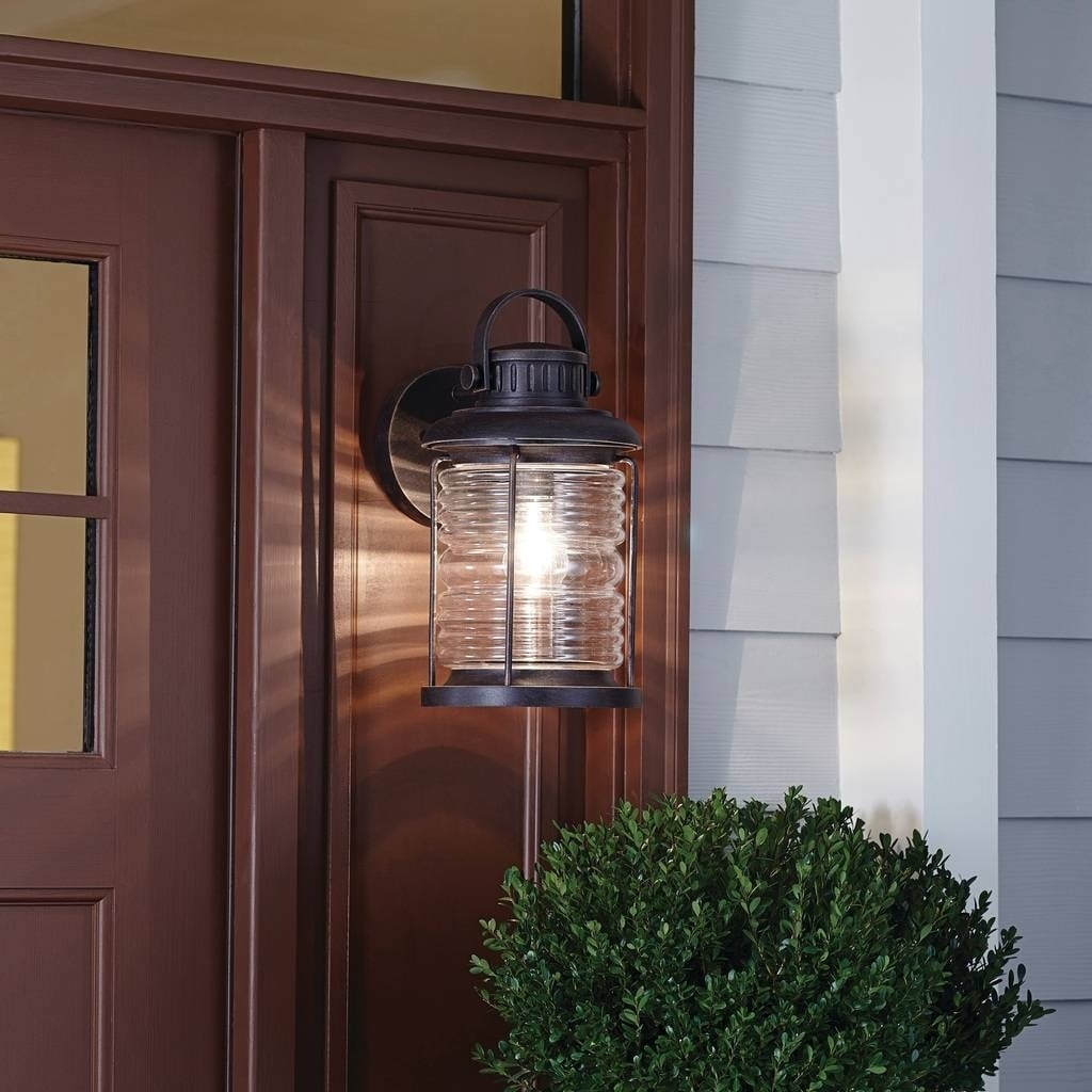 Traditional 1 Light Prairie Rock Outdoor Wall Sconce Traditional 1 Light Prairie Rock Outdoor Wall Sconce