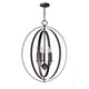 preview thumbnail 1 of 4, Woodbridge Lighting Camellia 5-light Pendant Chandelier Bronze