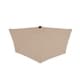 preview thumbnail 17 of 28, 9ft Half Round Patio Umbrella with Easy Crank by Pure Garden, Base Not Included