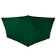 preview thumbnail 8 of 28, 9ft Half Round Patio Umbrella with Easy Crank by Pure Garden, Base Not Included