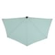 preview thumbnail 23 of 28, 9ft Half Round Patio Umbrella with Easy Crank by Pure Garden, Base Not Included