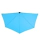 preview thumbnail 9 of 28, 9ft Half Round Patio Umbrella with Easy Crank by Pure Garden, Base Not Included
