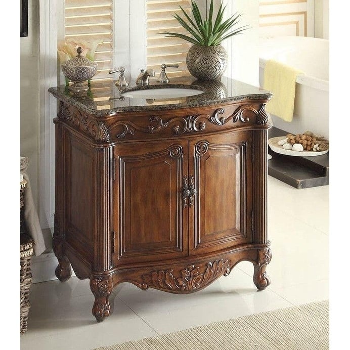 32" Benton Collection Fiesta Antique Style Bathroom Vanity