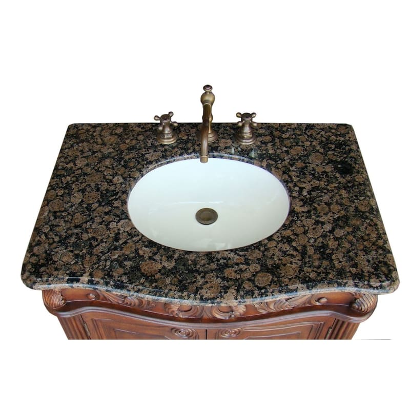 32" Benton Collection Fiesta Antique Style Bathroom Vanity