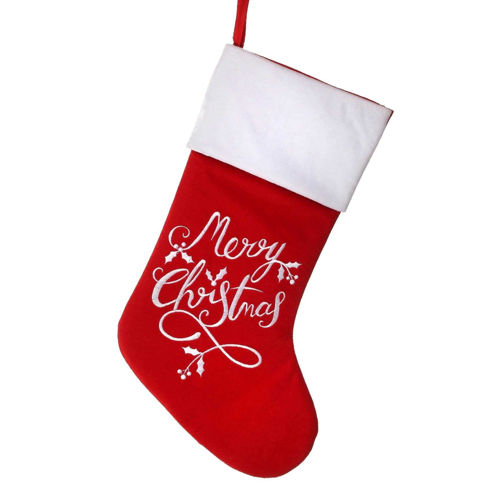 Merry Christmas Stockings Kitchen Sponge - Set of 2