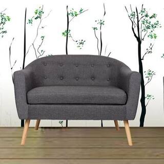 Eco Friendly Loveseats Online At Our Best Living Mid Century Living Room Cushion Linen Tufted Fabric Loveseat Sofa
