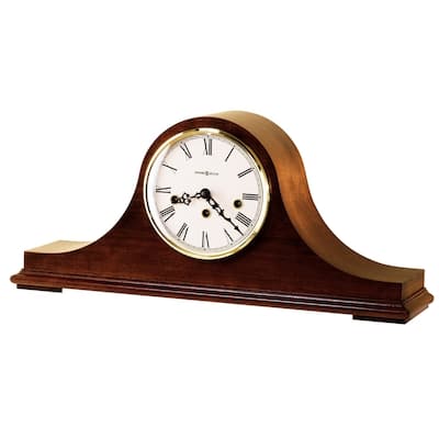 Howard Miller Mason Classic, Traditional, Old World, Chiming Mantel Clock with Silence Option, Reloj del Estante