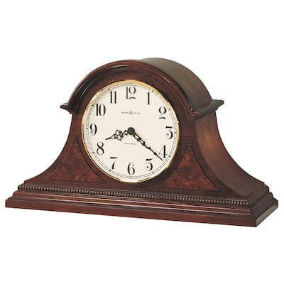 Howard Miller Fleetwood Classic, Traditional, Old World, Chiming Mantel Clock with Silence Option, Reloj del Estante