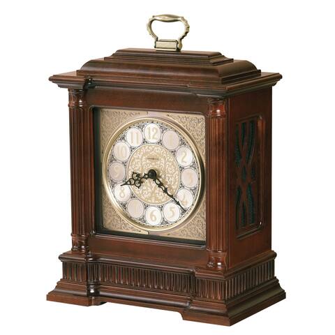Howard Miller Akron Solid Wood Clock with Silence Option