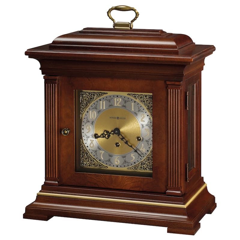 Howard Miller Thomas Tompion Classic, Traditional, Old World, Chiming Mantel Clock with Silence Option, Reloj del Estante