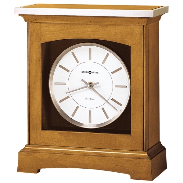 Howard Miller Urban Modern Chiming Silence-Option Mantel Clock