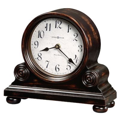 Howard Miller Murray 81st Anniversary Classic, Victorian, Old World, Chiming Mantel Clock with Pendulum and Silence Option