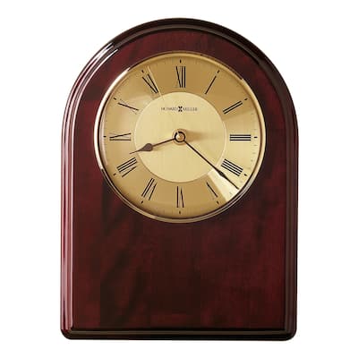 Howard Miller Honor Time III Elegant, Regal, Transitional Wall Clock on Commemorative Plaque, Reloj De Pared