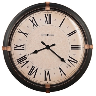 Howard Miller Atwater Modern, Transitional, Bold, and Contemporary Statement Wall Clock with Large Numbers, Reloj De Pared