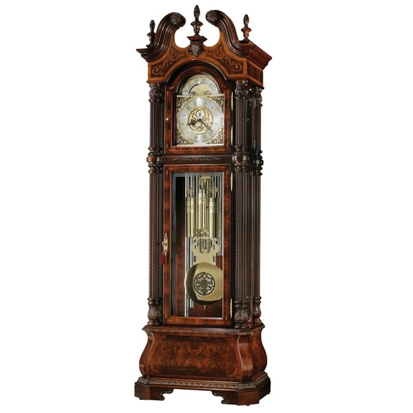 Howard Miller Classic J.H. Miller LT Grandfather Clock Style Standing Clock with Pendulum and Movements