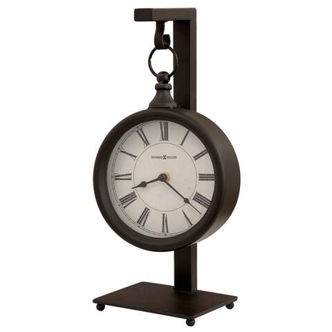 Howard Miller Loman Contemporary, Transitional, Vintage, and Old World Style Mantel Clock, Reloj del Estante
