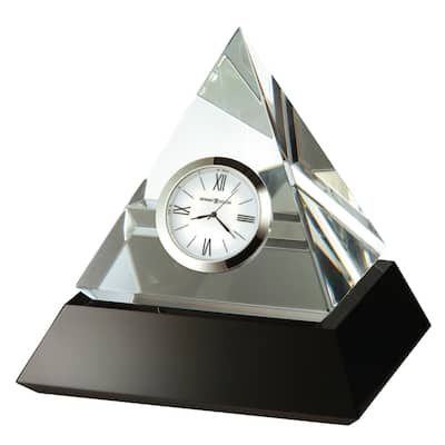 Howard Miller Summit Contemporary, Modern, Glam Style & Sleek Desk Clock in Gift Box, Reloj del Estante