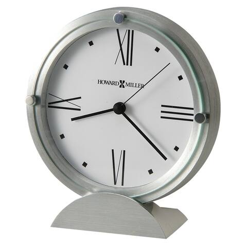 Howard Miller Simon II Contemporary, Modern, Classic Style & Sleek Mantel Clock, Reloj del Estante