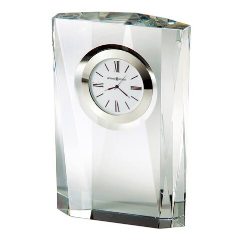 Howard Miller Quest Contemporary, Modern, Glam Style & Sleek Desk Clock in Gift Box, Reloj del Estante